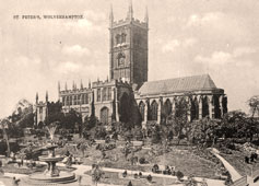 Wolverhampton. St Peter's Collegiate Church