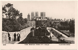 York. City Walls and York Minster