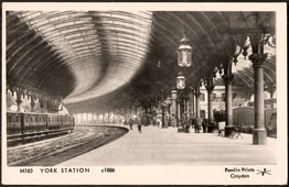 York. Railway Station, 1886