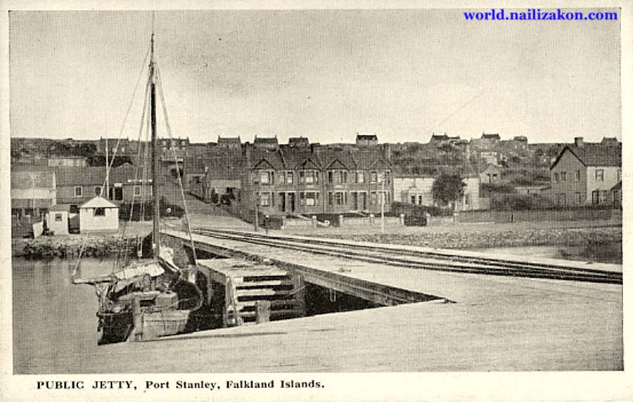 Port Stanley. Public Jetty