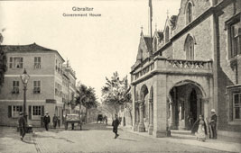 Gibraltar. The Governor's Palace on South Port Street