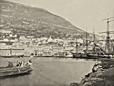 Gibraltar. The new pier, 1850
