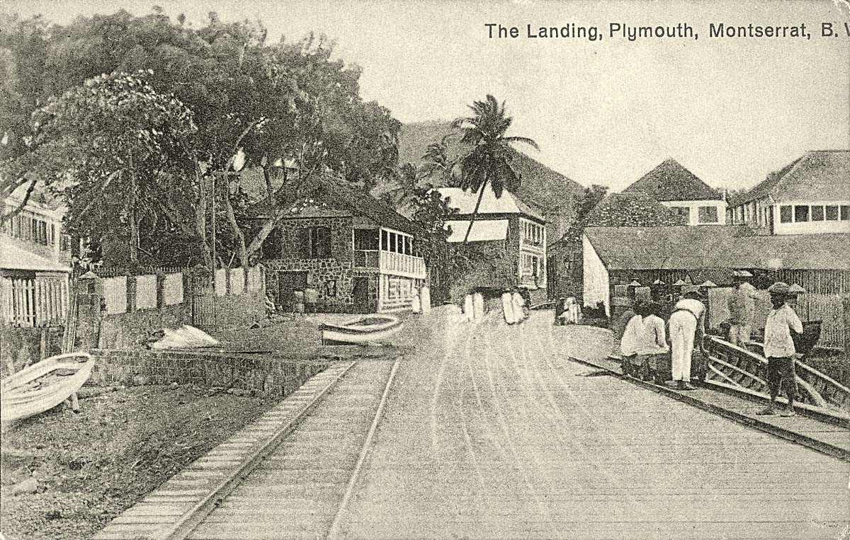 Plymouth. The Landing, 1917