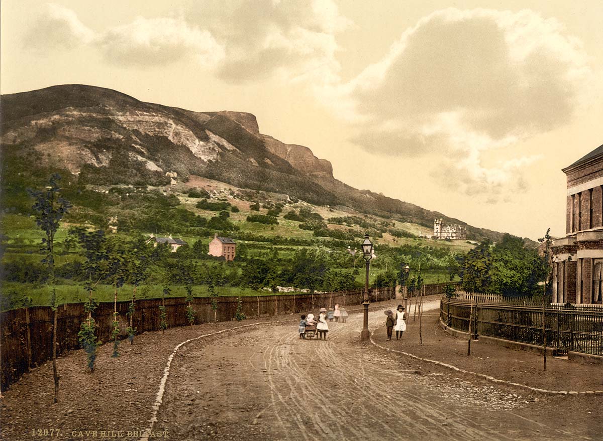 Belfast. Cave Hill, circa 1890