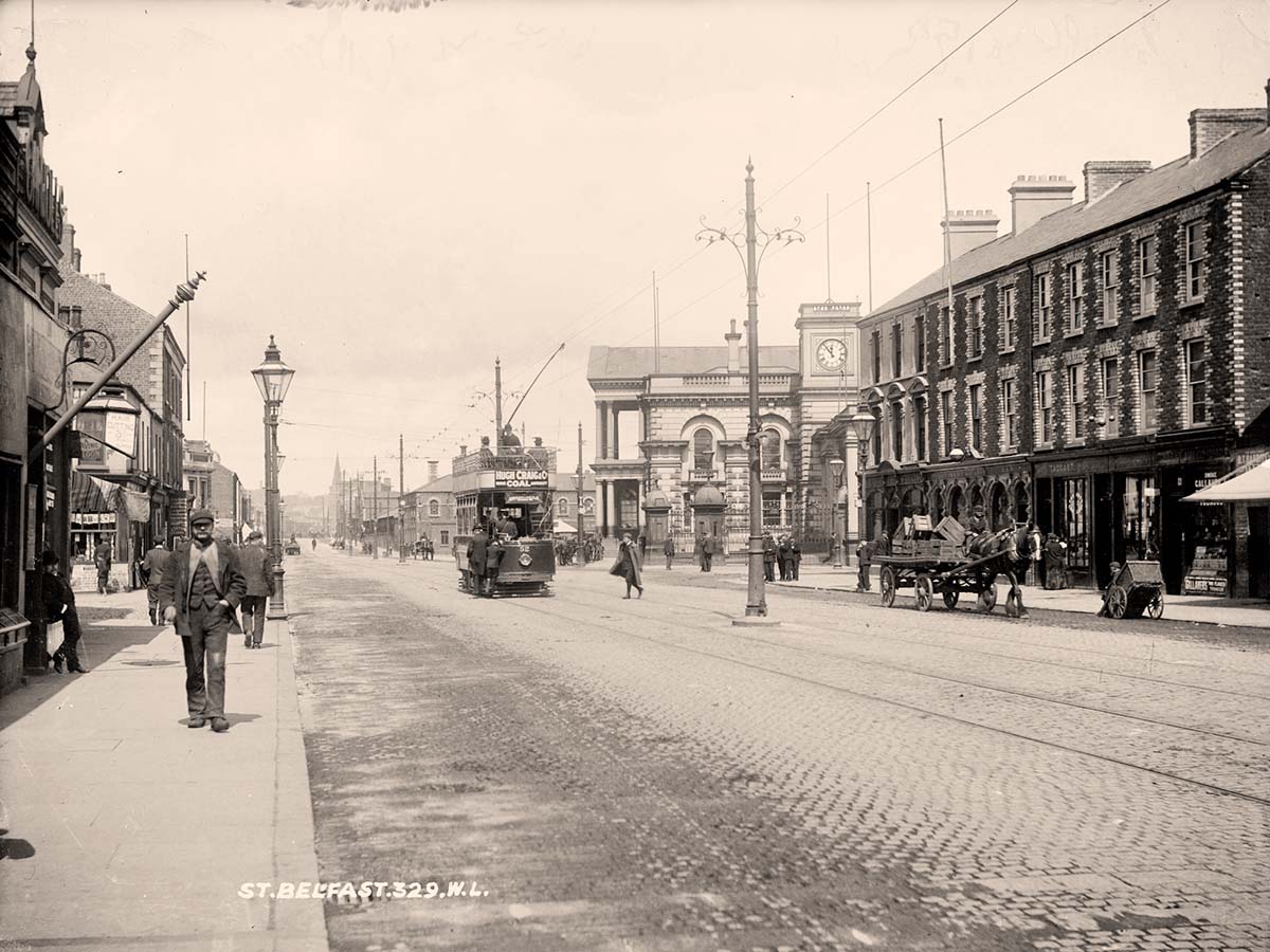 Belfast. York Road railway station, 1907