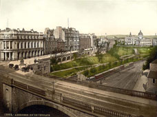Aberdeen. Union Terrace, circa 1890