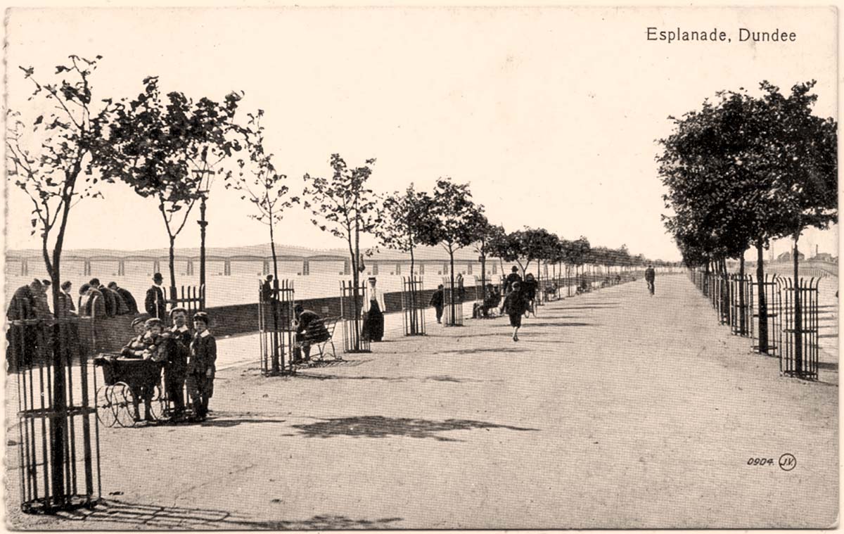 Dundee. Esplanade, 1919