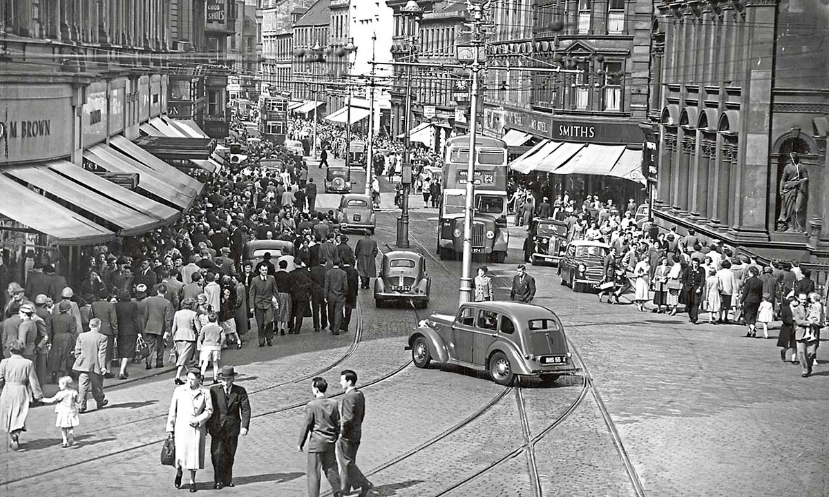 Dundee. Murraygate, 1956