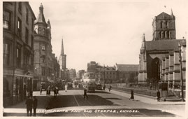 Dundee. Nethergate and Old Steeple