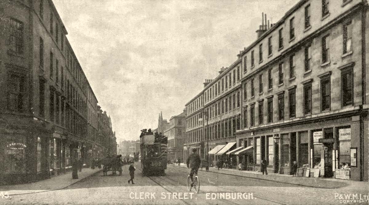 Edinburgh. Clerk Street