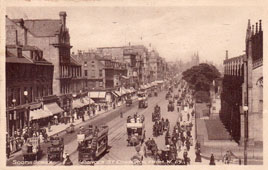 Edinburgh. Princes Street, 1913