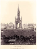 Edinburgh. Sir Walter Scott's Monument, circa 1890