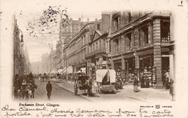 Glasgow. Buchanan Street, 1903