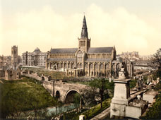 Glasgow. Cathedral, circa 1890