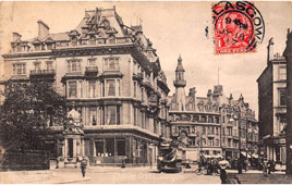 Glasgow. Charing Cross, Grand Hotel, Post Office, 1912