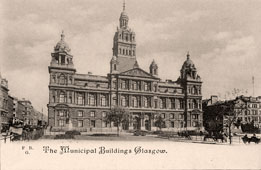 Glasgow. Municipal Buildings, 1901