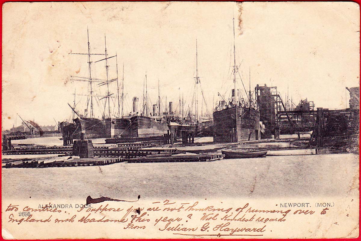 Newport. Alexandra Dock