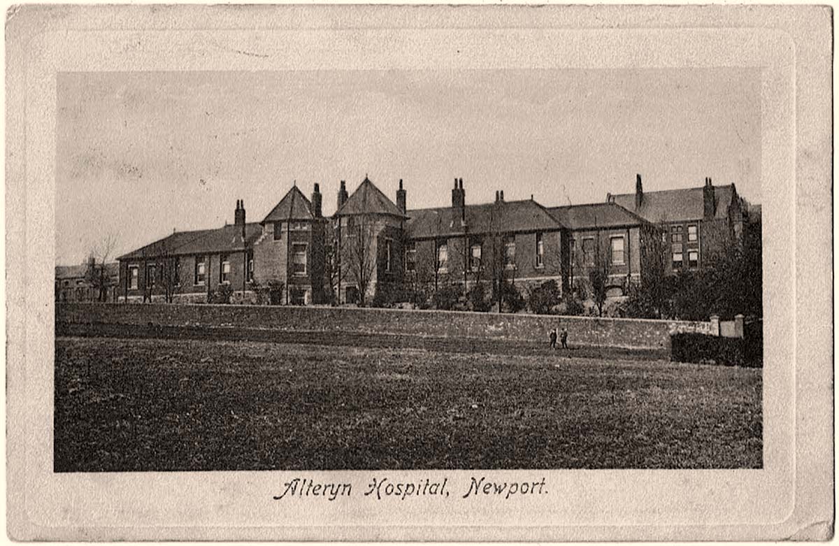 Newport. Alteryn (Allt-yr-yn) Hospital for infectious diseases, 1915