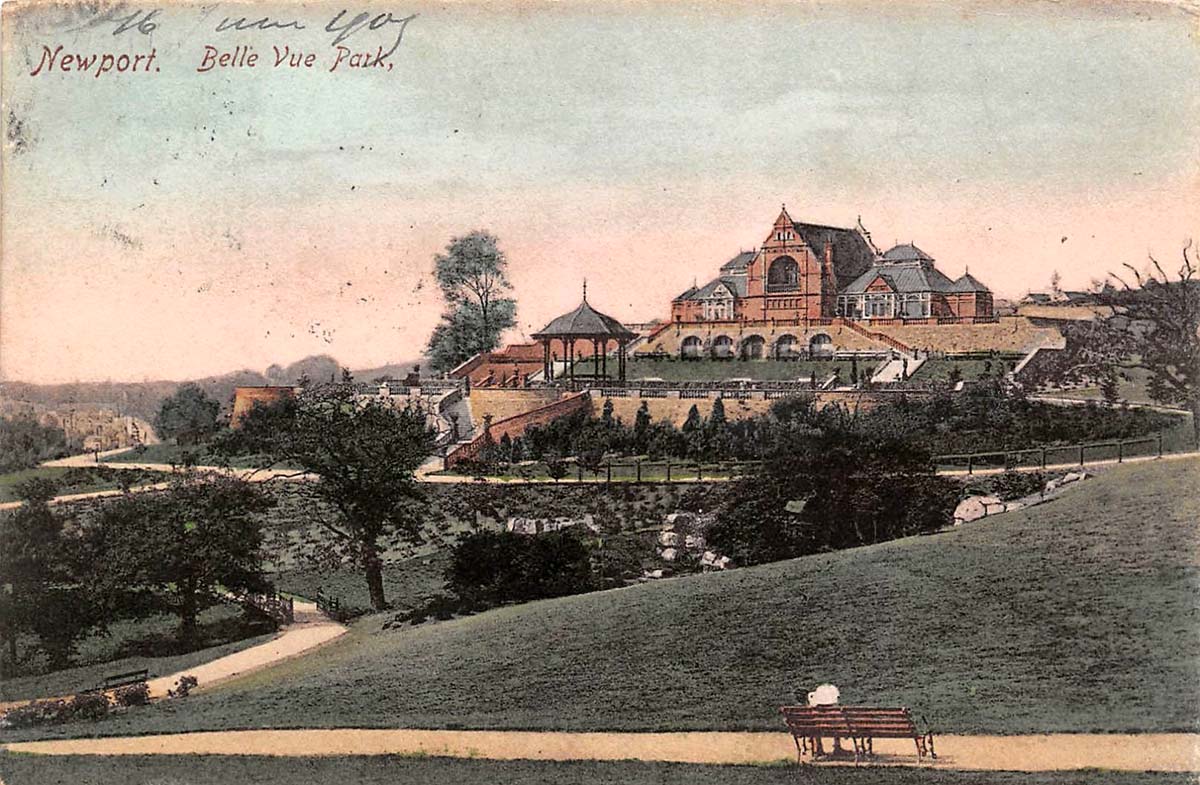 Newport. Belle Vue Park, 1905