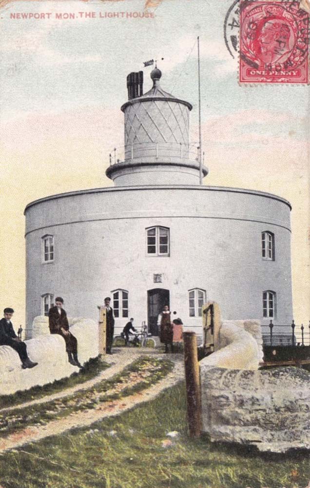 Newport. Lighthouse, 1909