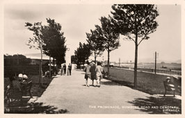Swansea. Promenade, Mumbles Road and Cenotaph, 1931