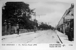 Swansea. St Helen's Road, circa 1910