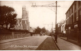 Swansea. St Helen's Road, 1919