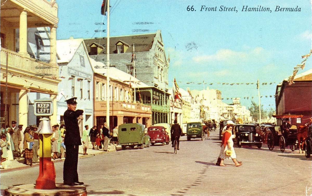 Hamilton. Front Street, 1959