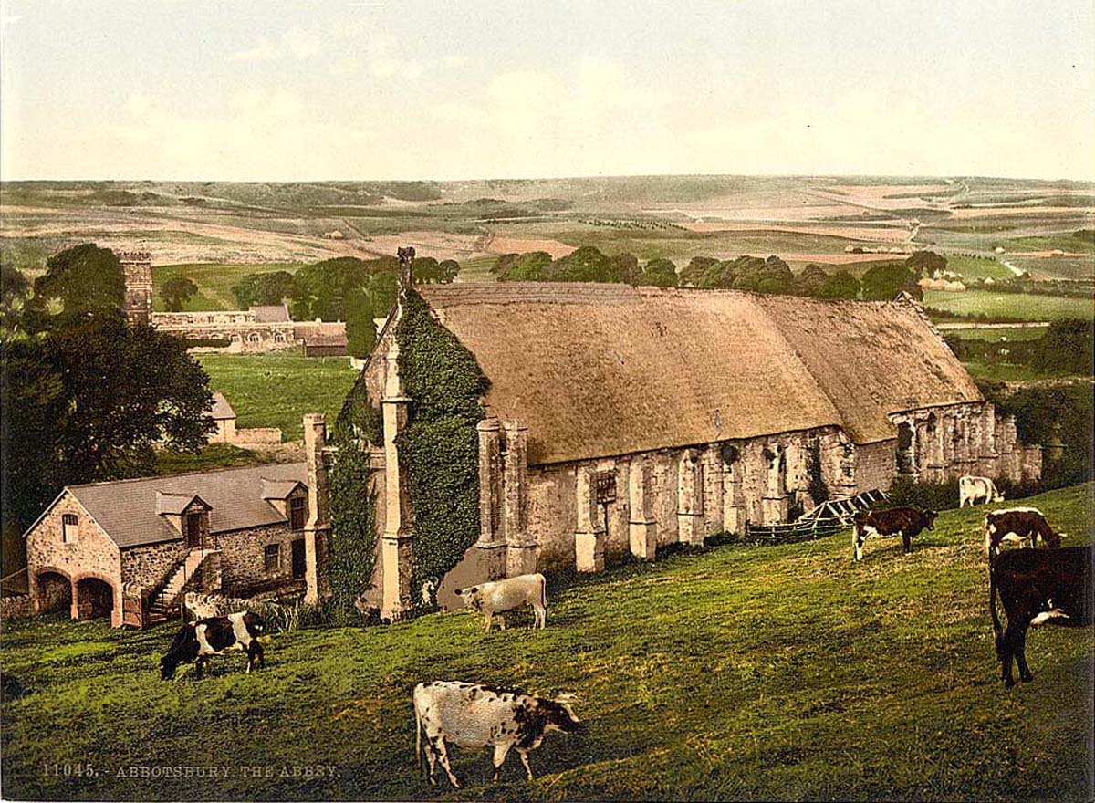 Abbotsbury. The Abbey, 1890