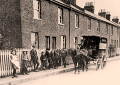 Barking and Dagenham. Church Elm Lane, 1918