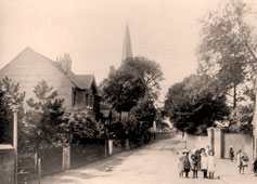 Barking and Dagenham. Dagenham - Crown Street, 1910