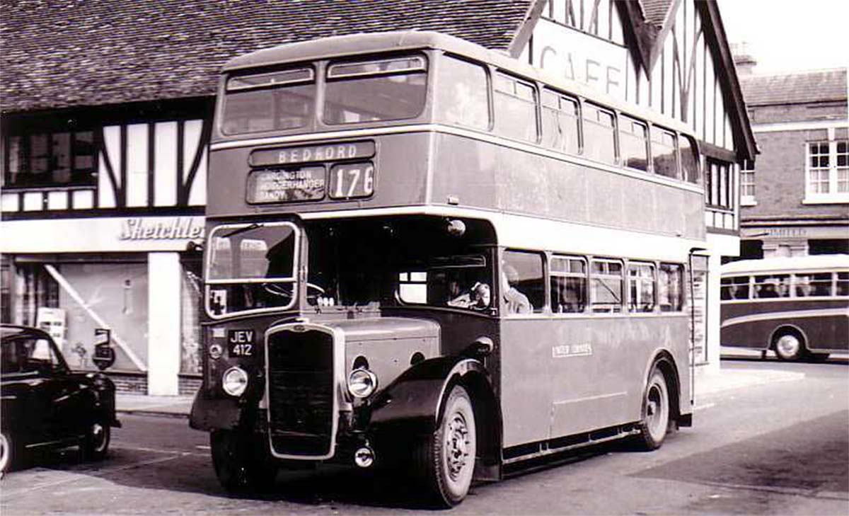 Bedford. Double Decker Bus, 1950's