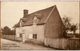 Bedford. Elstow near Bedford, John Bunyan's Cottage