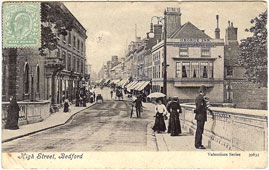 Bedford. High Street, 1907