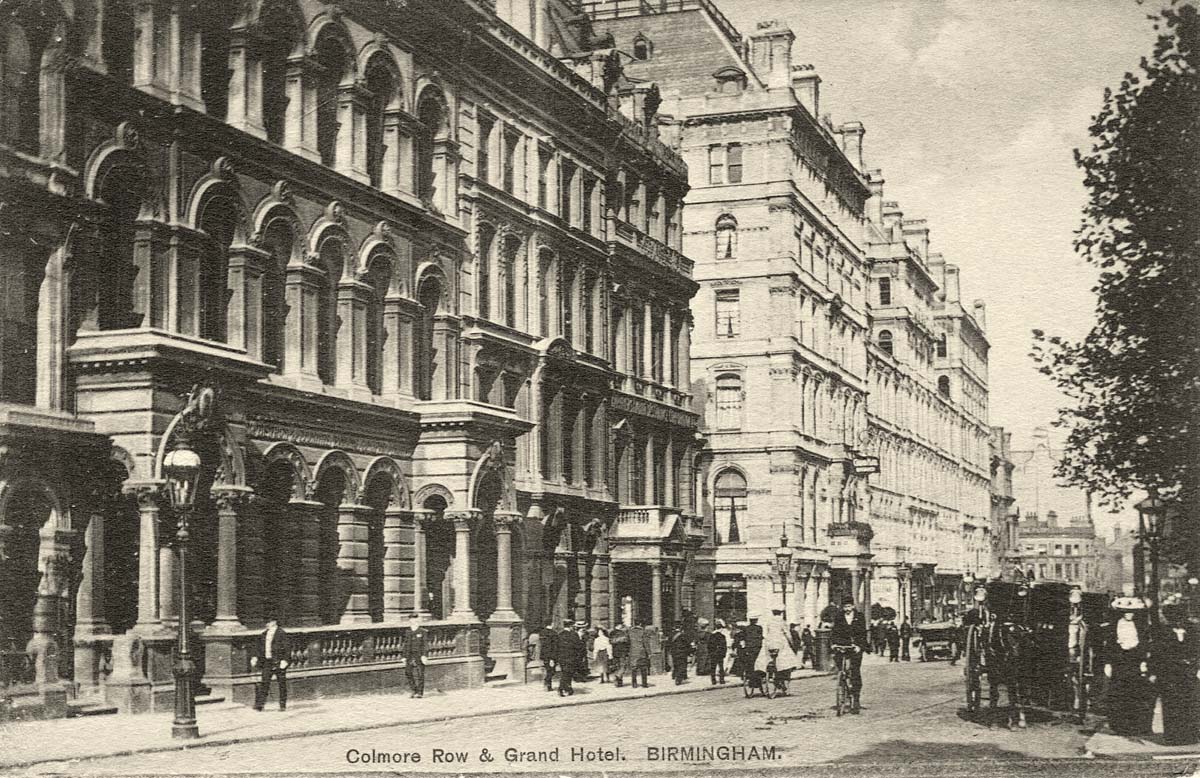 Birmingham. Grand Hotel on Colmore Row