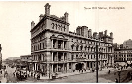 Birmingham. Snow Hill Station, 1912