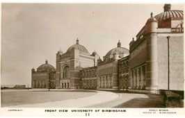 Birmingham. University, front view