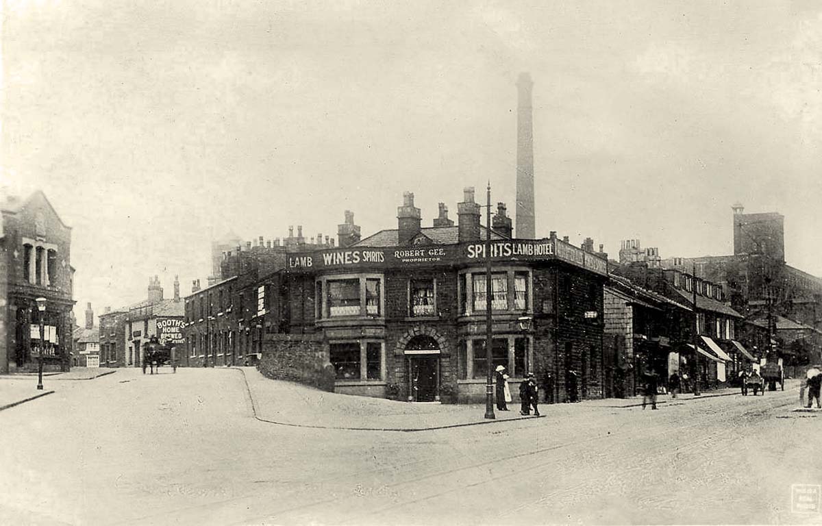 Blackburn. Astley Bridge, Blackburn Road, circa 1917