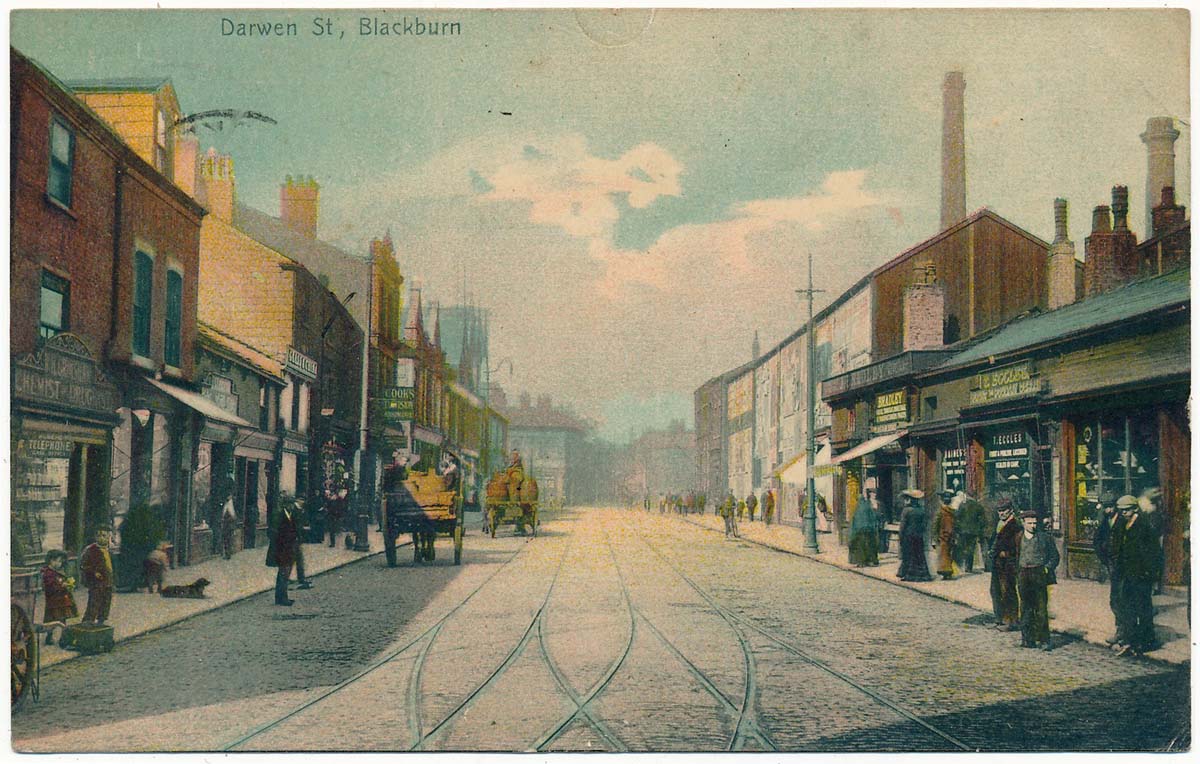 Blackburn. Darwen Street, 1906