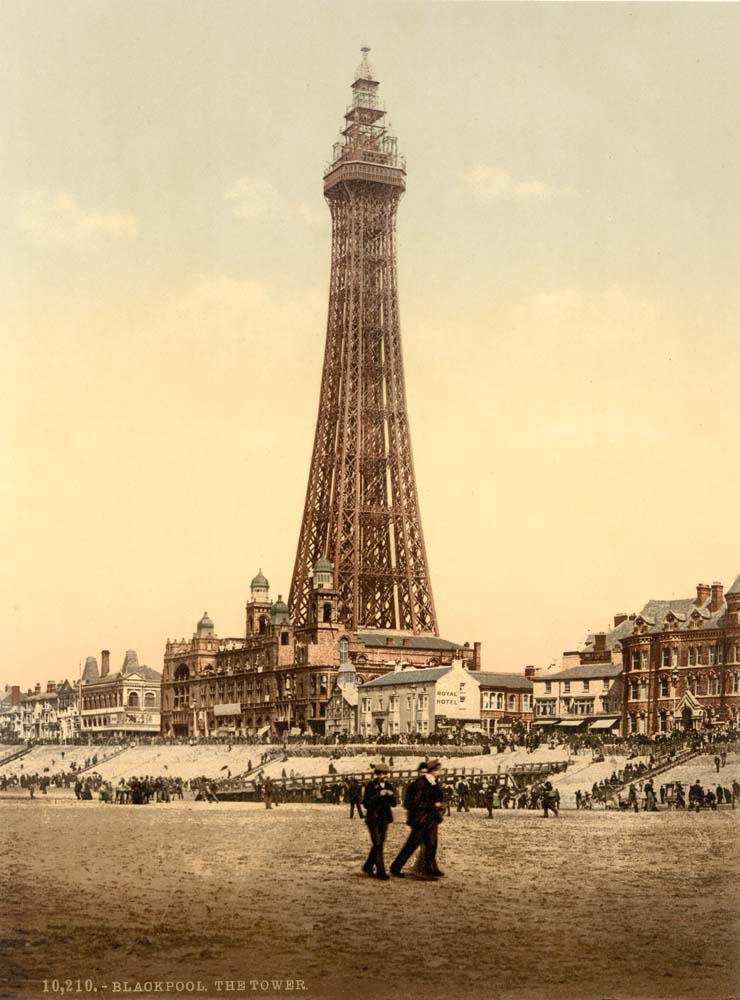Blackpool. Tower, circa 1890