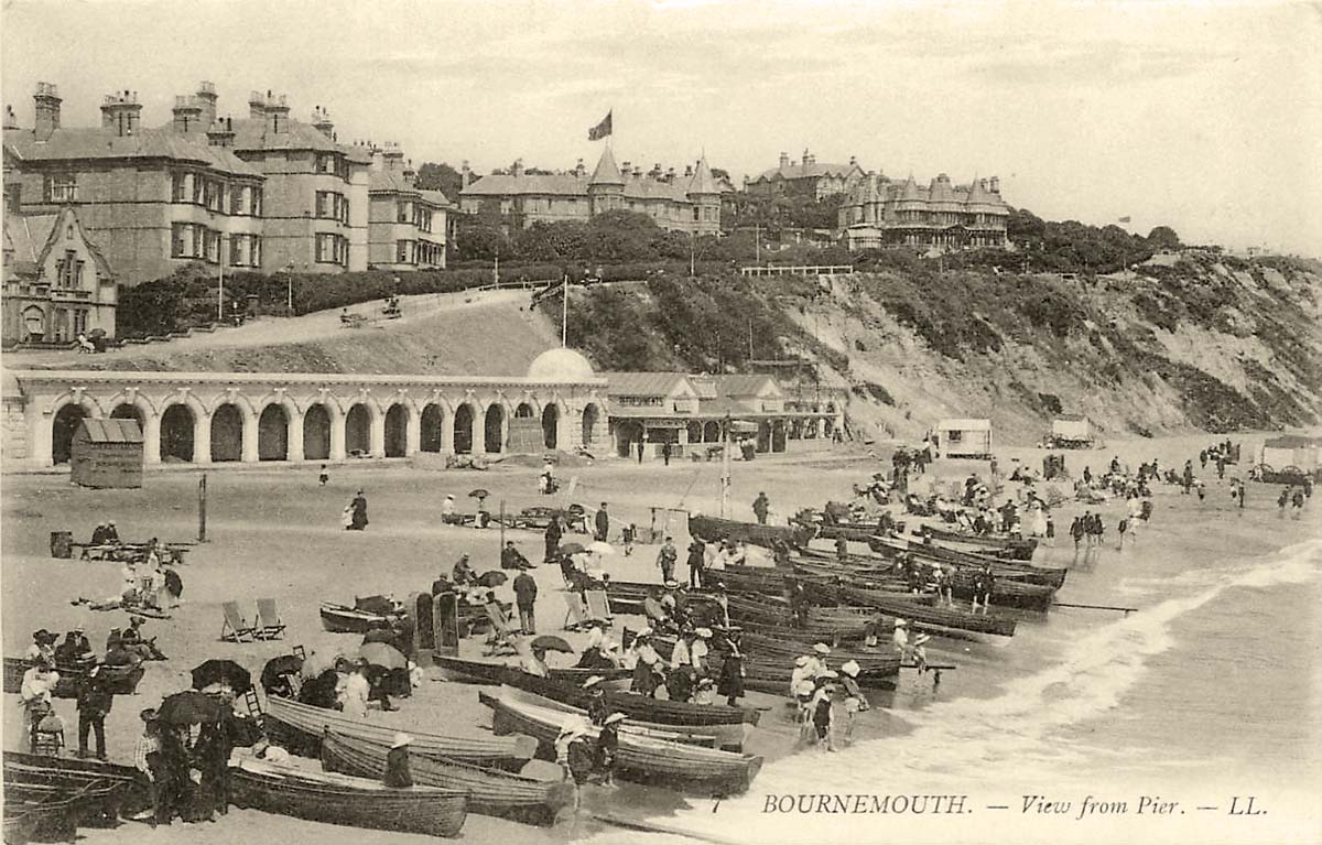 Bournemouth. View from the Pier