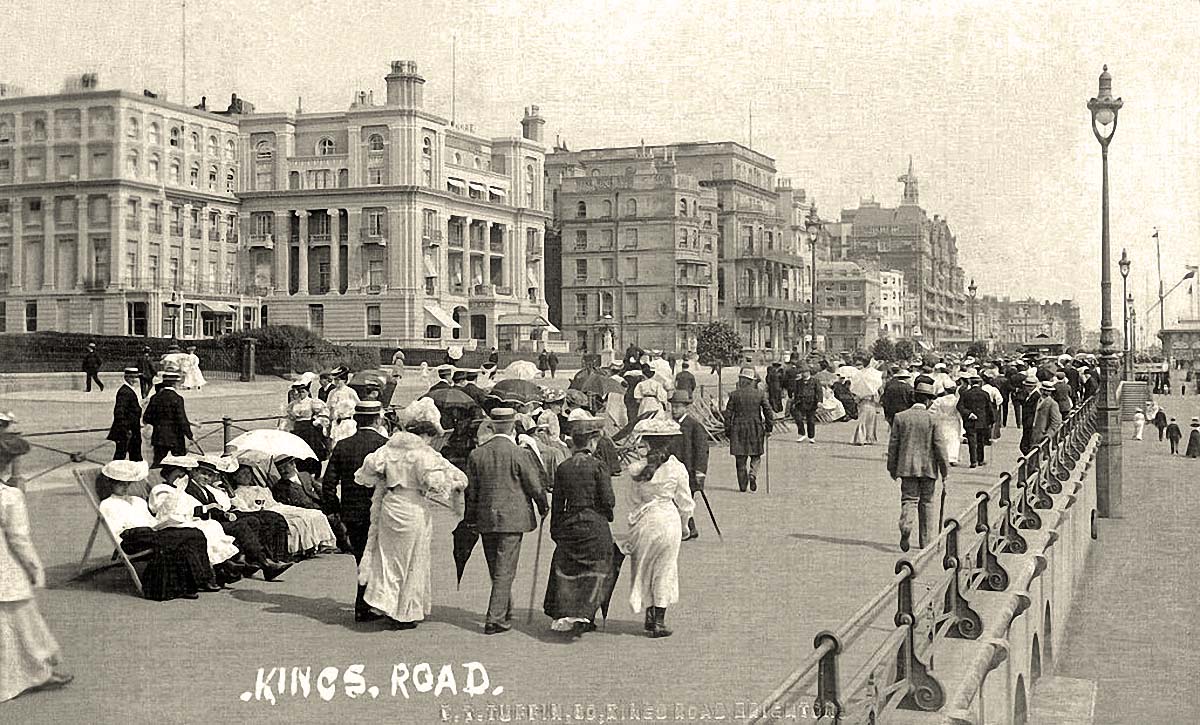 Brighton. Kings Road, 1906