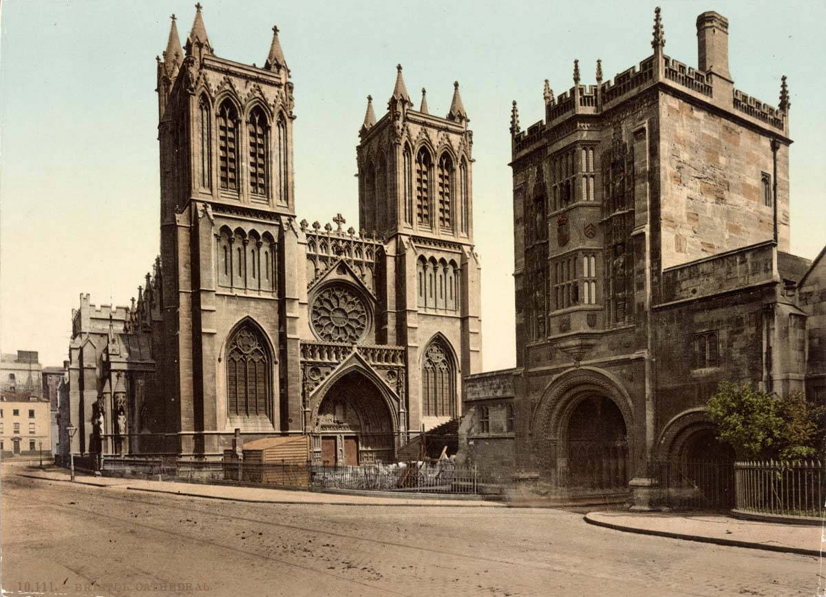 Bristol. Cathedral, circa 1890