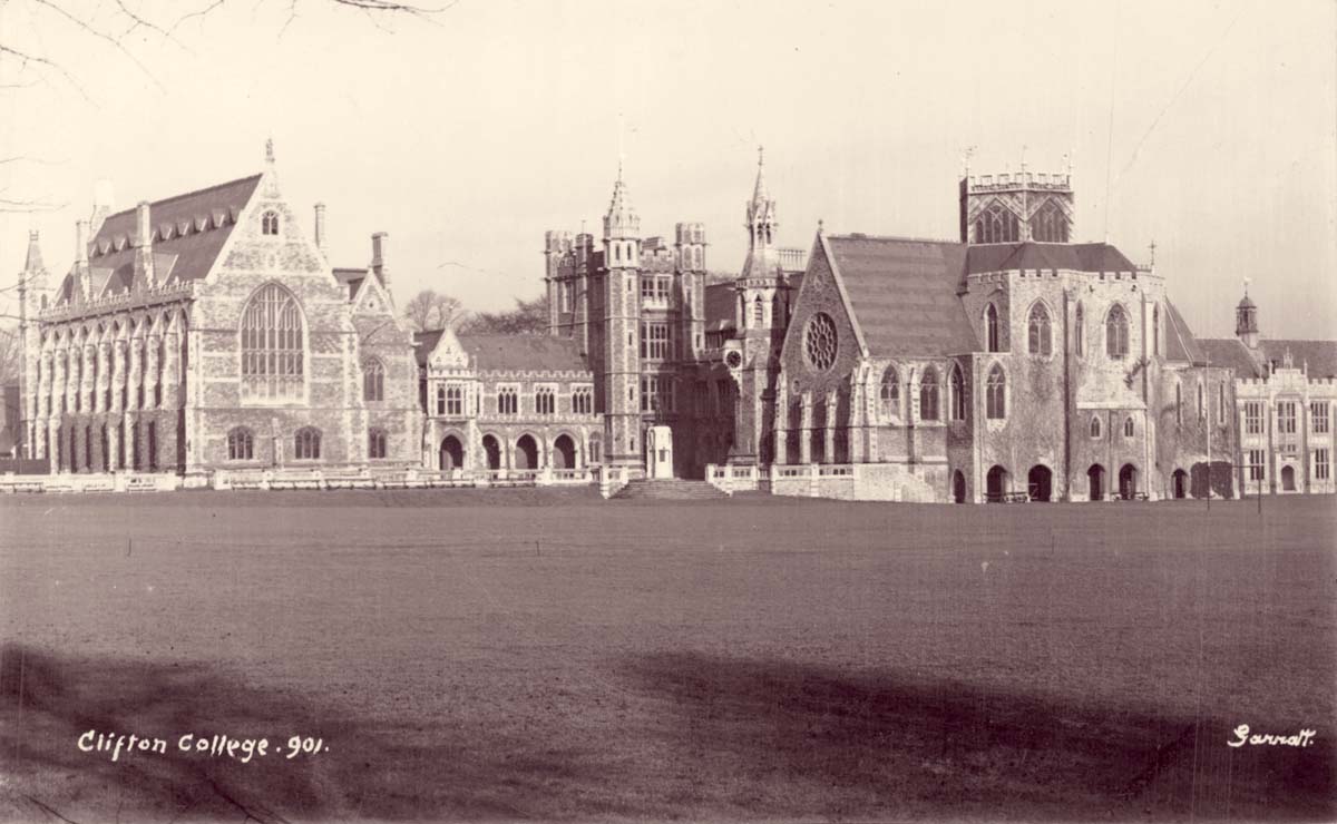 Bristol. Clifton college, 1941