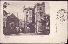 Bristol. Norman Arch, 1901