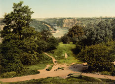 Bristol. River Avon from Clifton Down, circa 1890