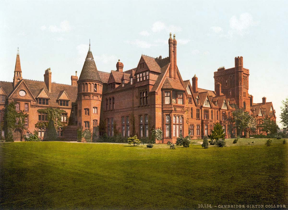 Cambridge Colleges - Girton College, circa 1890