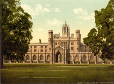 Cambridge Colleges - St John's College, circa 1890
