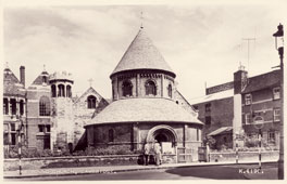 Cambridge. Round Church, 1958