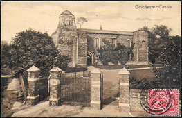 Colchester. Castle, Entrance, 1912